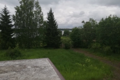 Вид на озеро с балкона 2 этажа, 3 сектор